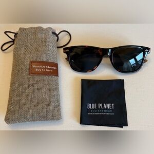 Blue Planet Tortoiseshell Sunglasses - Classic Wayfarer Style